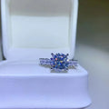 3 Carat Lab Created Moissanite Sterling Silver Ring - Southern Shores Clothing