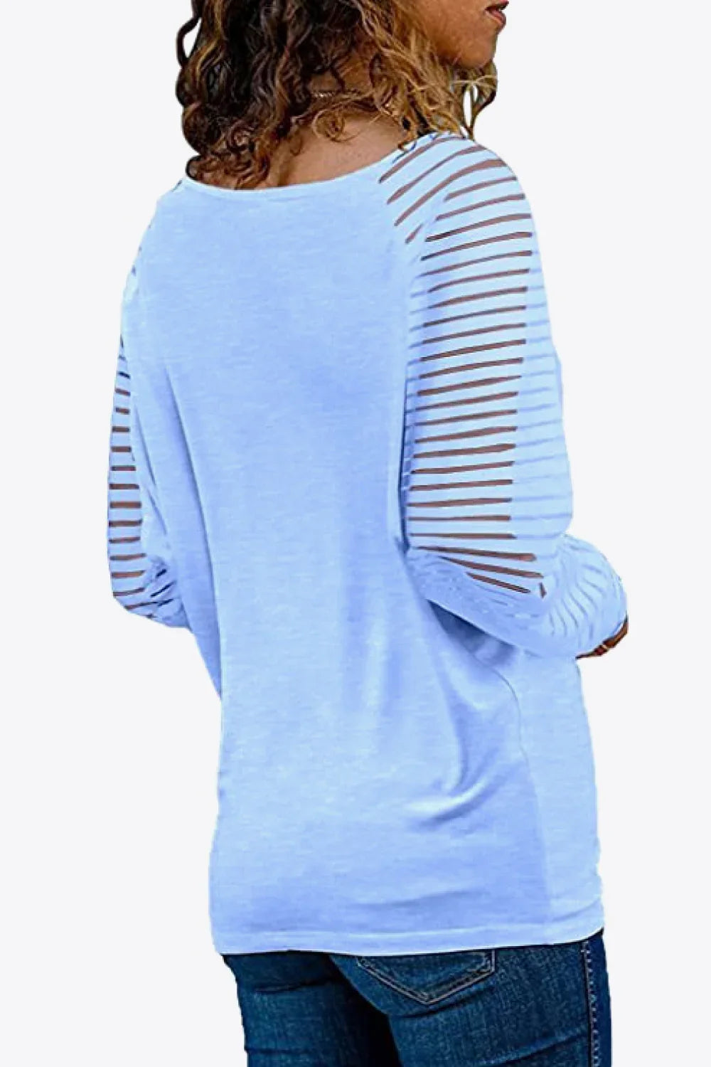 V-Neck Raglan Long Sleeve T-Shirt for Everyday Comfort - Southern Shores Clothing