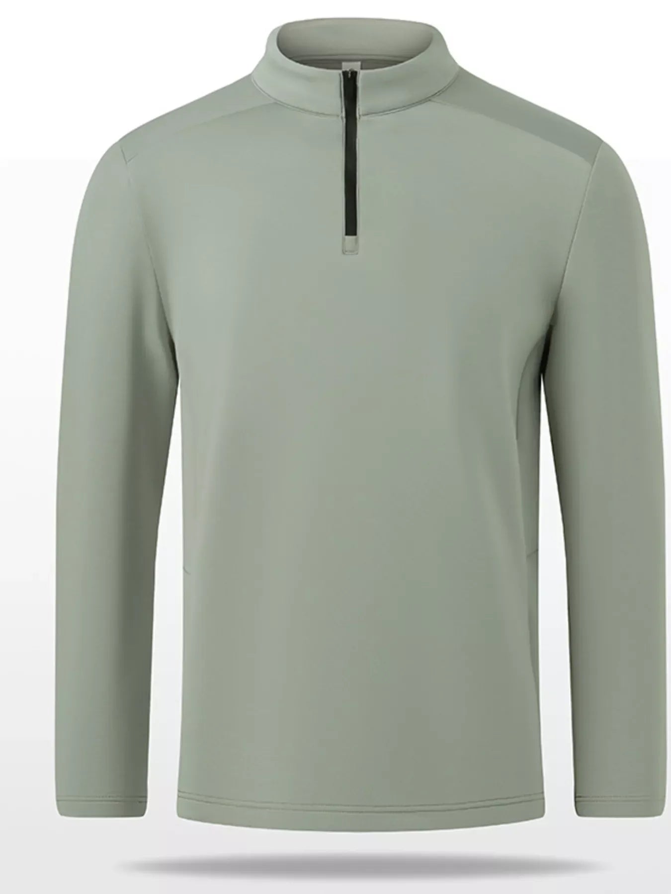Plus Size Quarter Zip Sweatshirt With Stretch Material - Southern Shores Clothing