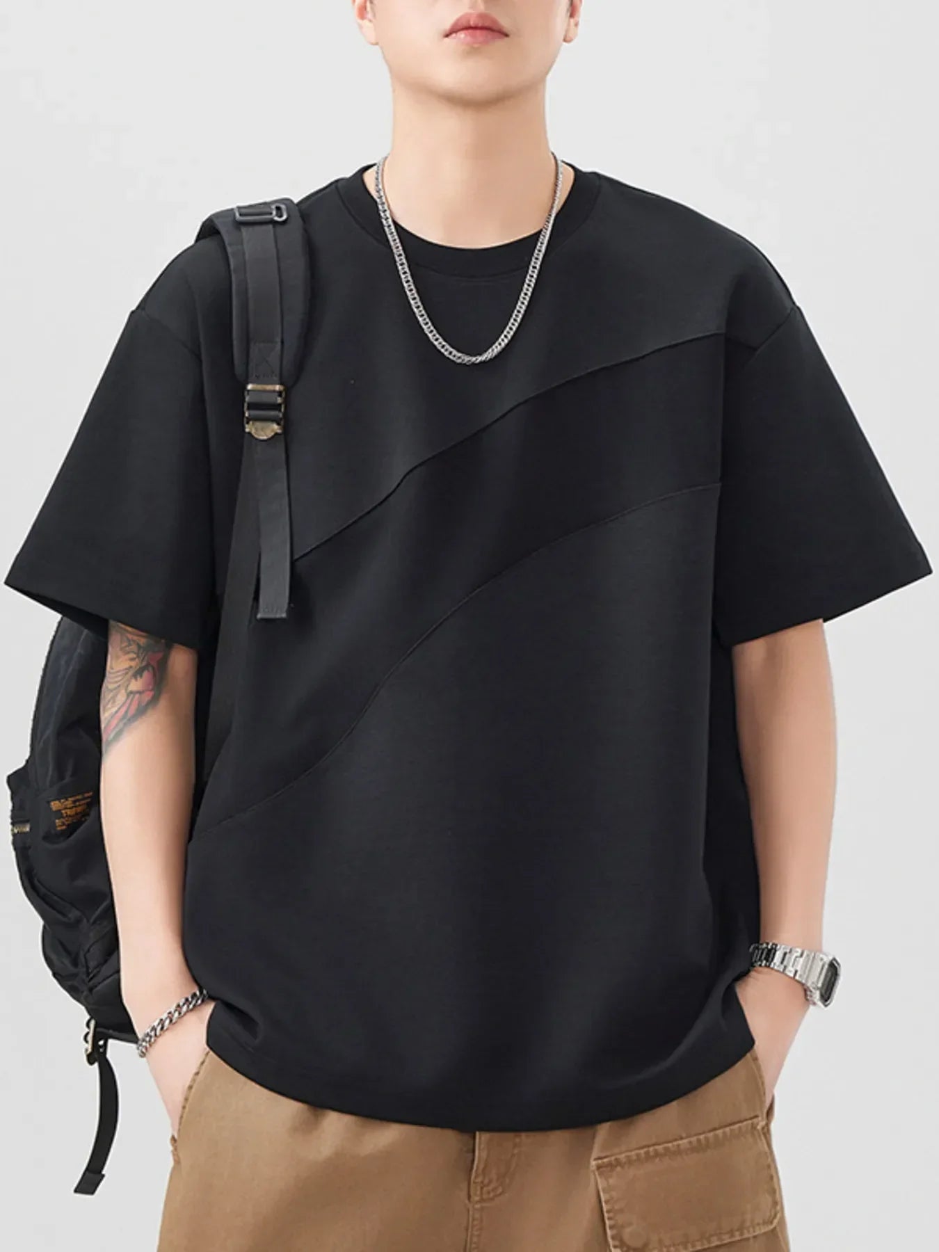 Plus Size Oversized Round Neck Tee Shirt - Southern Shores Clothing