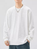 Plus Size Long Sleeve Cotton T Shirt Casual - Southern Shores Clothing