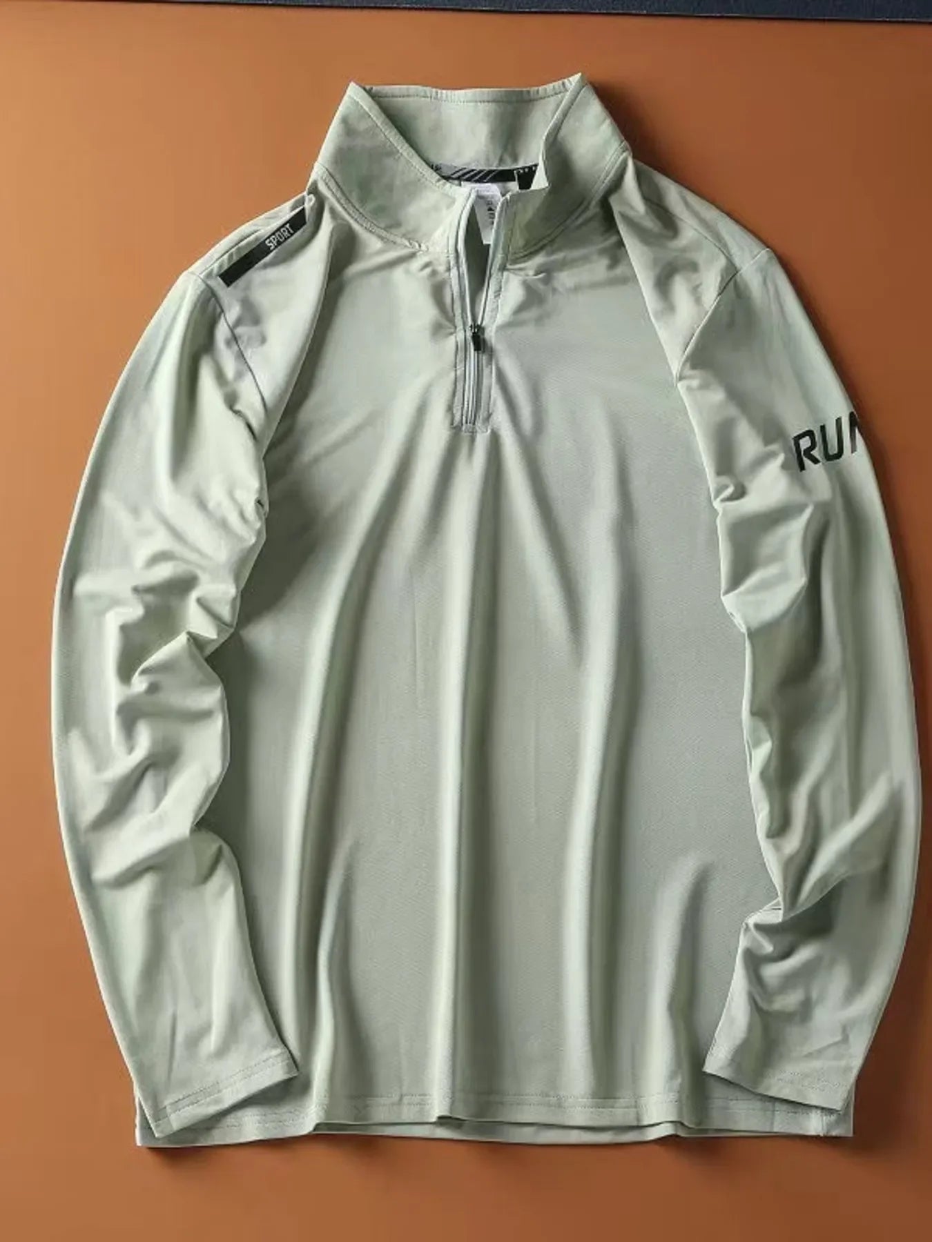 Plus Size Quarter-Zip Long Sleeve Sweatshirt - Southern Shores Clothing