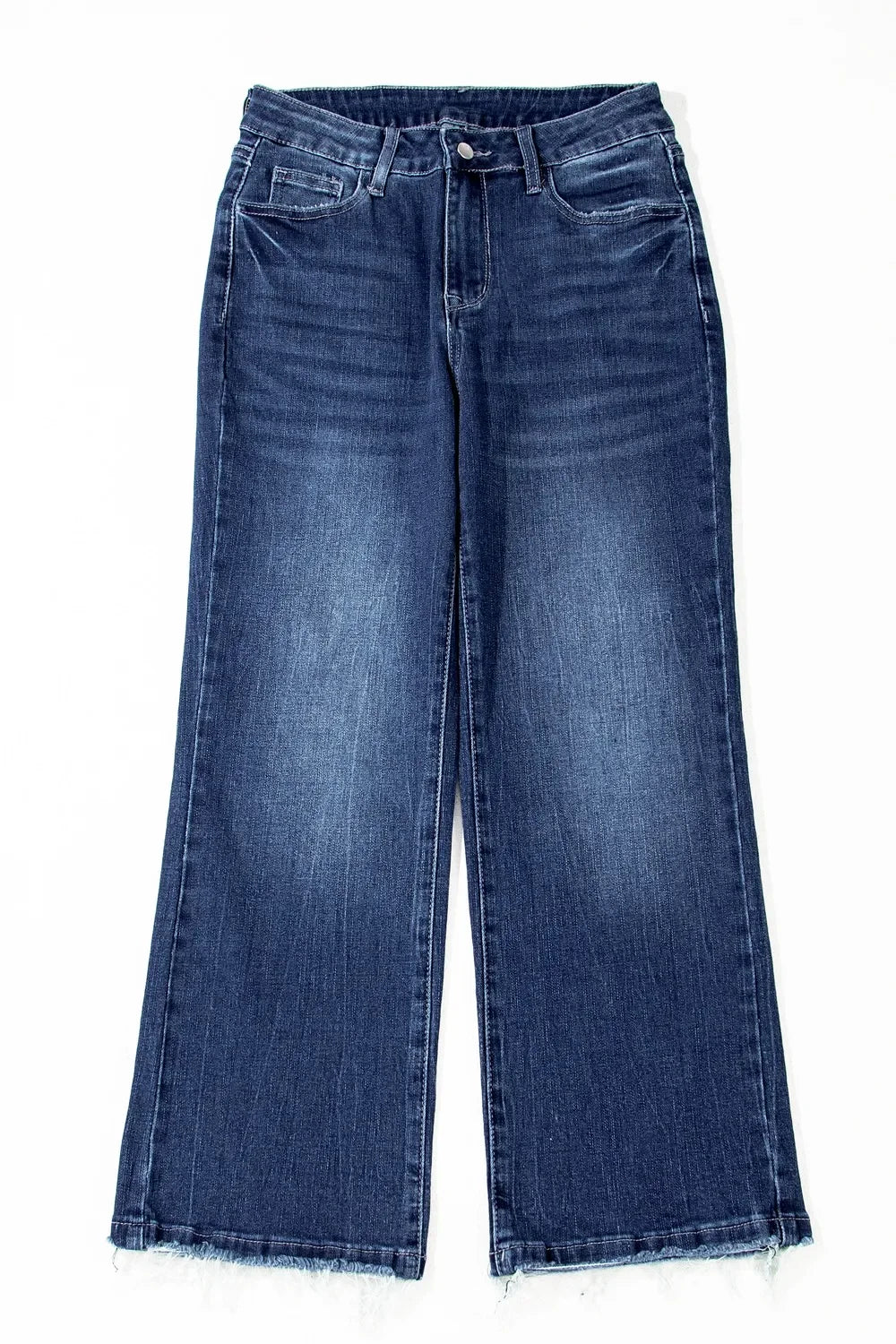Coastal Mineral Wash High Waist Flared Jeans - Southern Shores Clothing