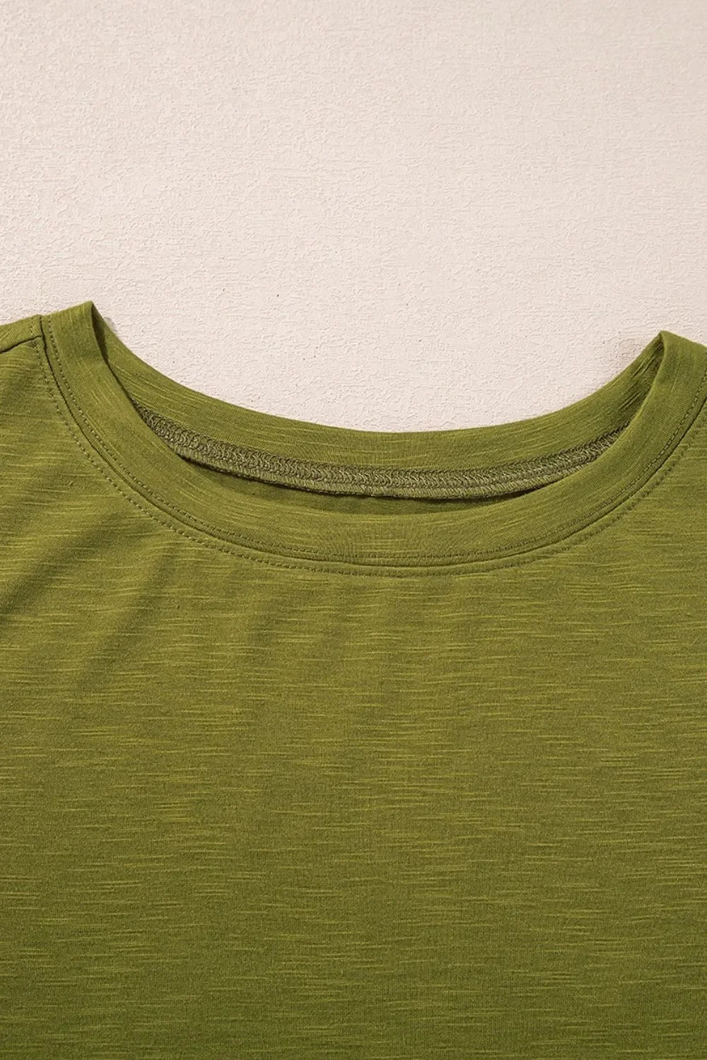 Round Neck Mesh Long Sleeve T-Shirt - Southern Shores Clothing