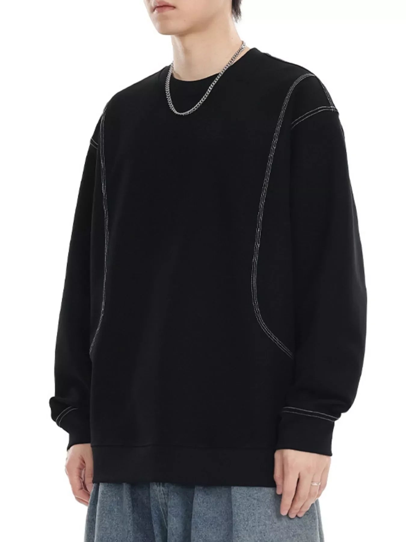 Plus Size Oversized Long Sleeve Sweatshirt - Southern Shores Clothing
