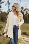 Open Front Long Sleeve Cardigan Casual Knit - Southern Shores Clothing
