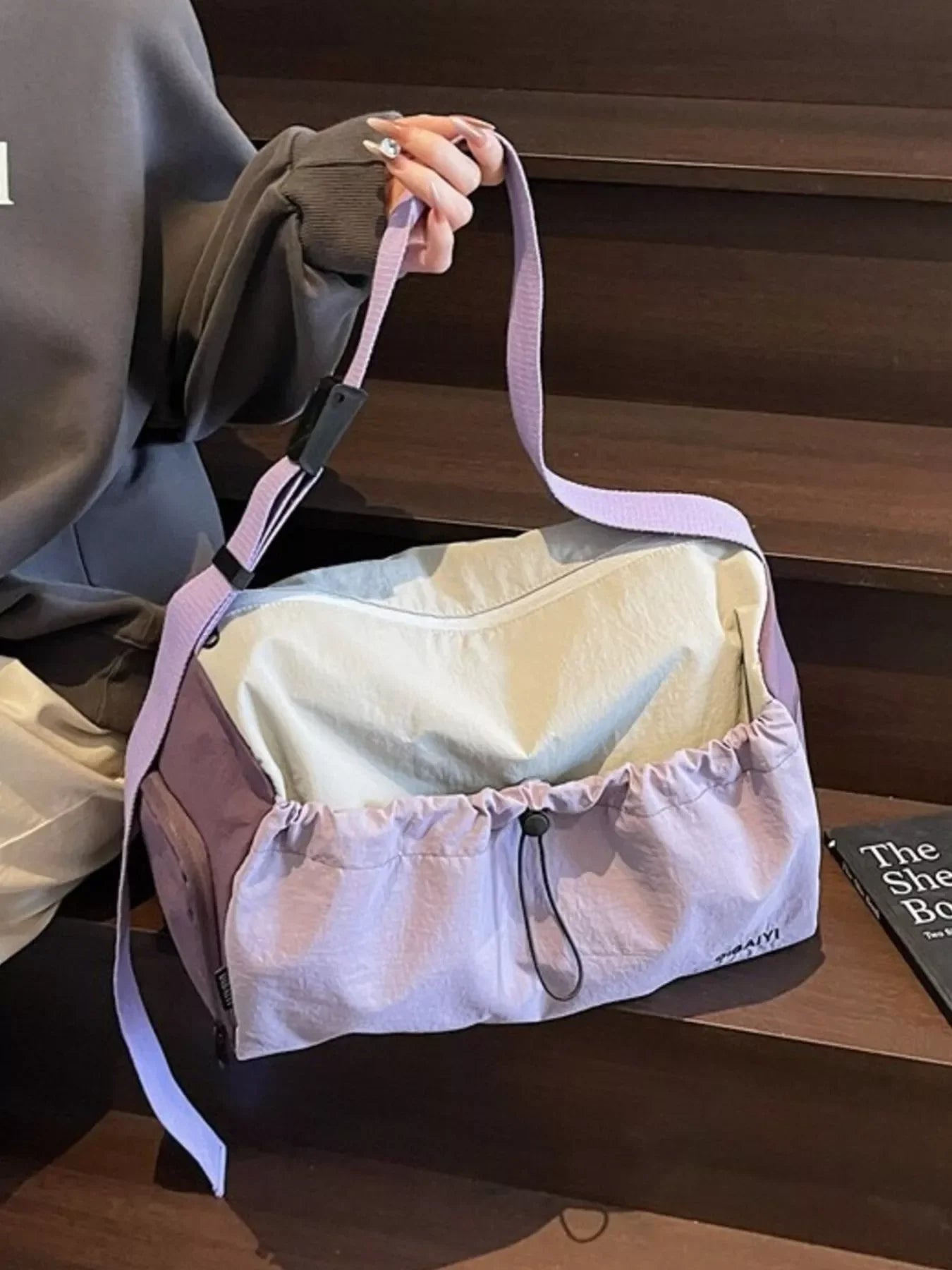Compact Lightweight Oxford Travel Duffel Bag
