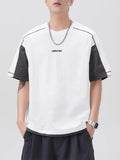 Plus Size Color Block T Shirt Cotton Blend Comfort Fit - Southern Shores Clothing