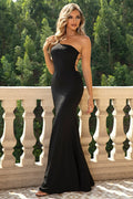 One-Shoulder Backless Maxi Dress For Coastal Vacations - Southern Shores Clothing