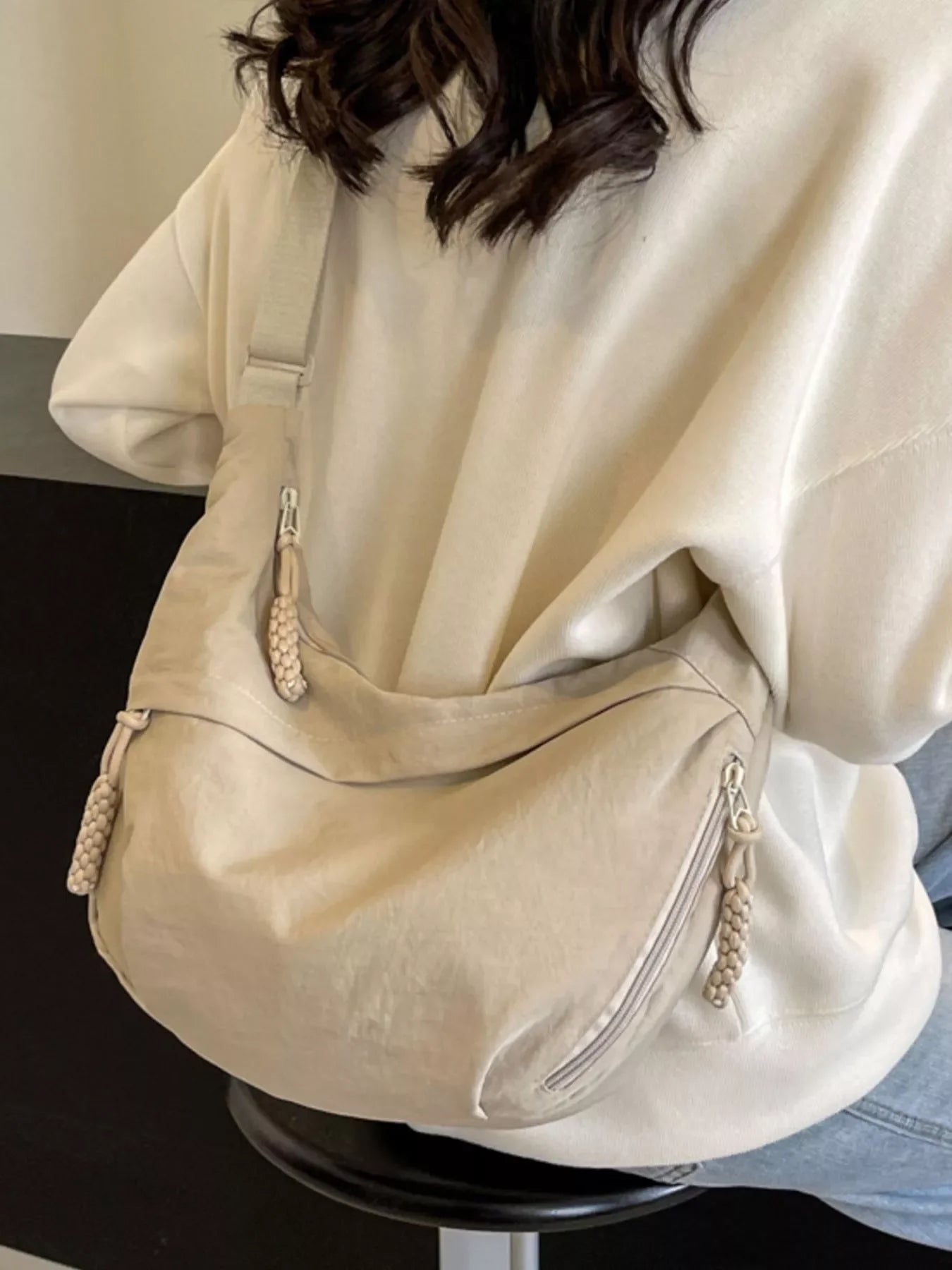 Casual Lightweight Polyester Crossbody Bag - Southern Shores Clothing