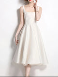 A-Line Midi Sleeveless Dress For Warm Weather - Southern Shores Clothing