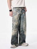 Comfort Stretch Wide Leg Denim Jeans Relaxed Fit - Southern Shores Clothing