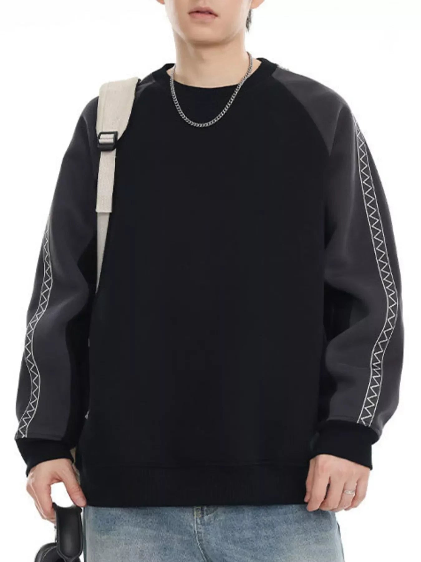Plus Size Raglan Sleeve Sweatshirt Casual Comfort - Southern Shores Clothing