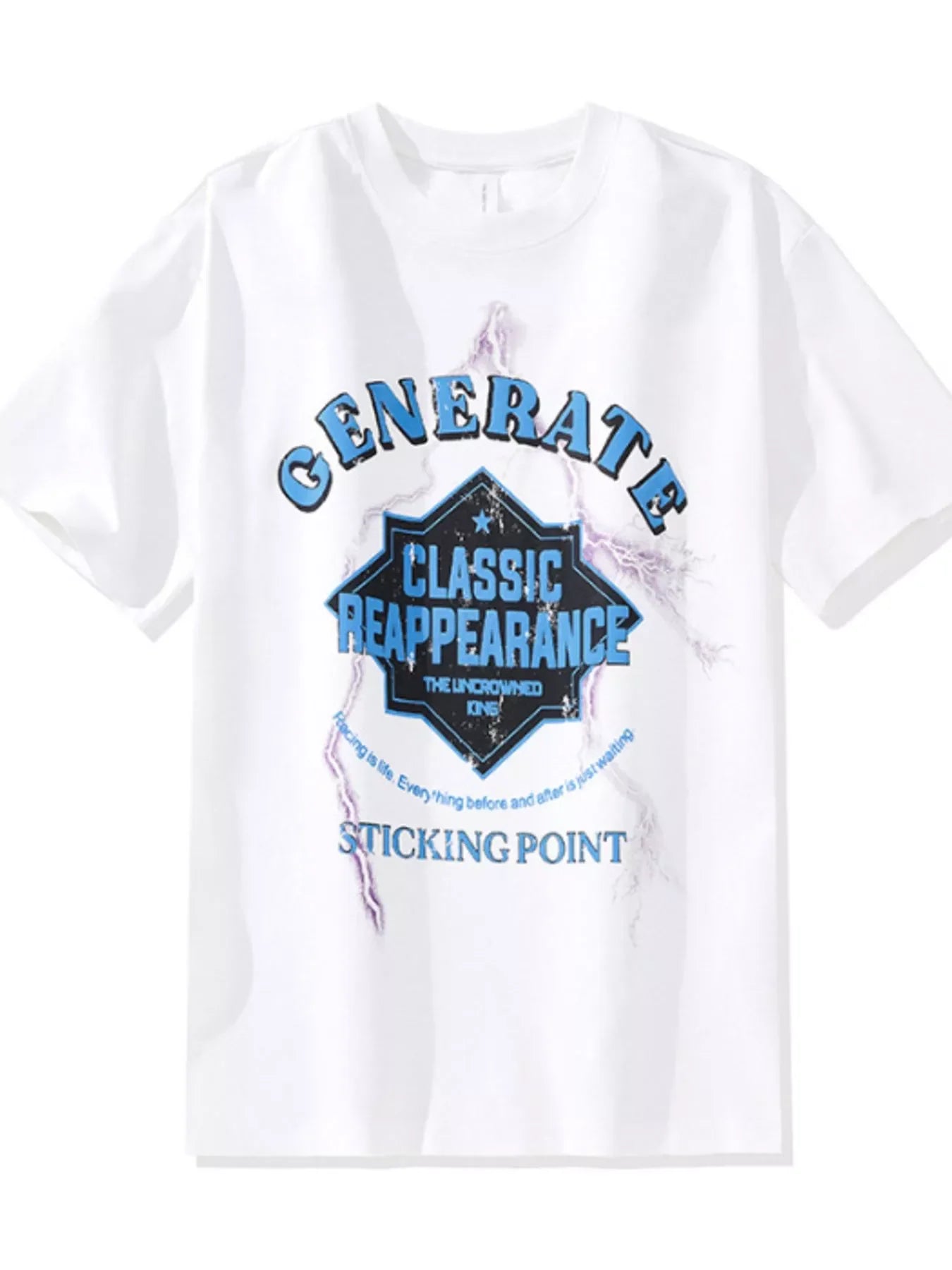 Plus Size Letter Print Relaxed Fit Cotton Tee - Southern Shores Clothing