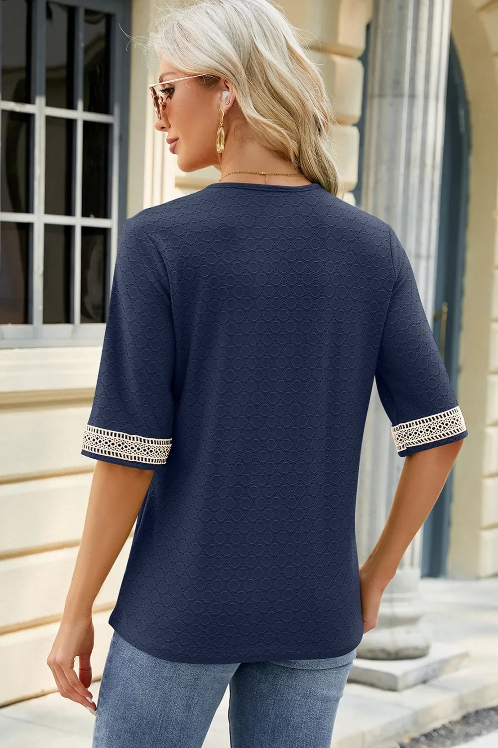 V-Neck Half Sleeve T-Shirt - Southern Shores Clothing