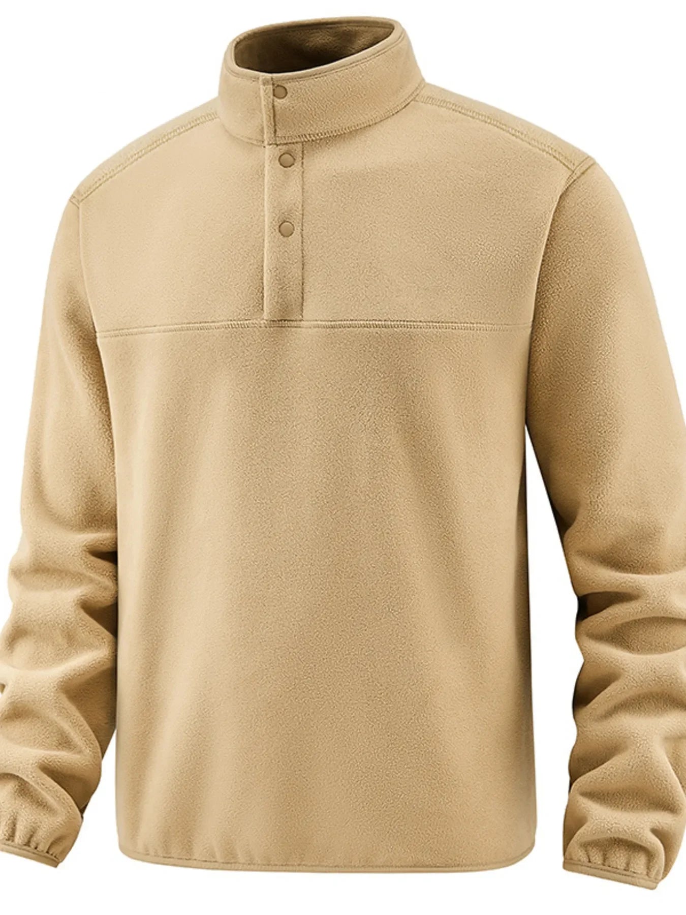 Plus Size Fleece Turtleneck Sweatshirt Cotton Spandex - Southern Shores Clothing