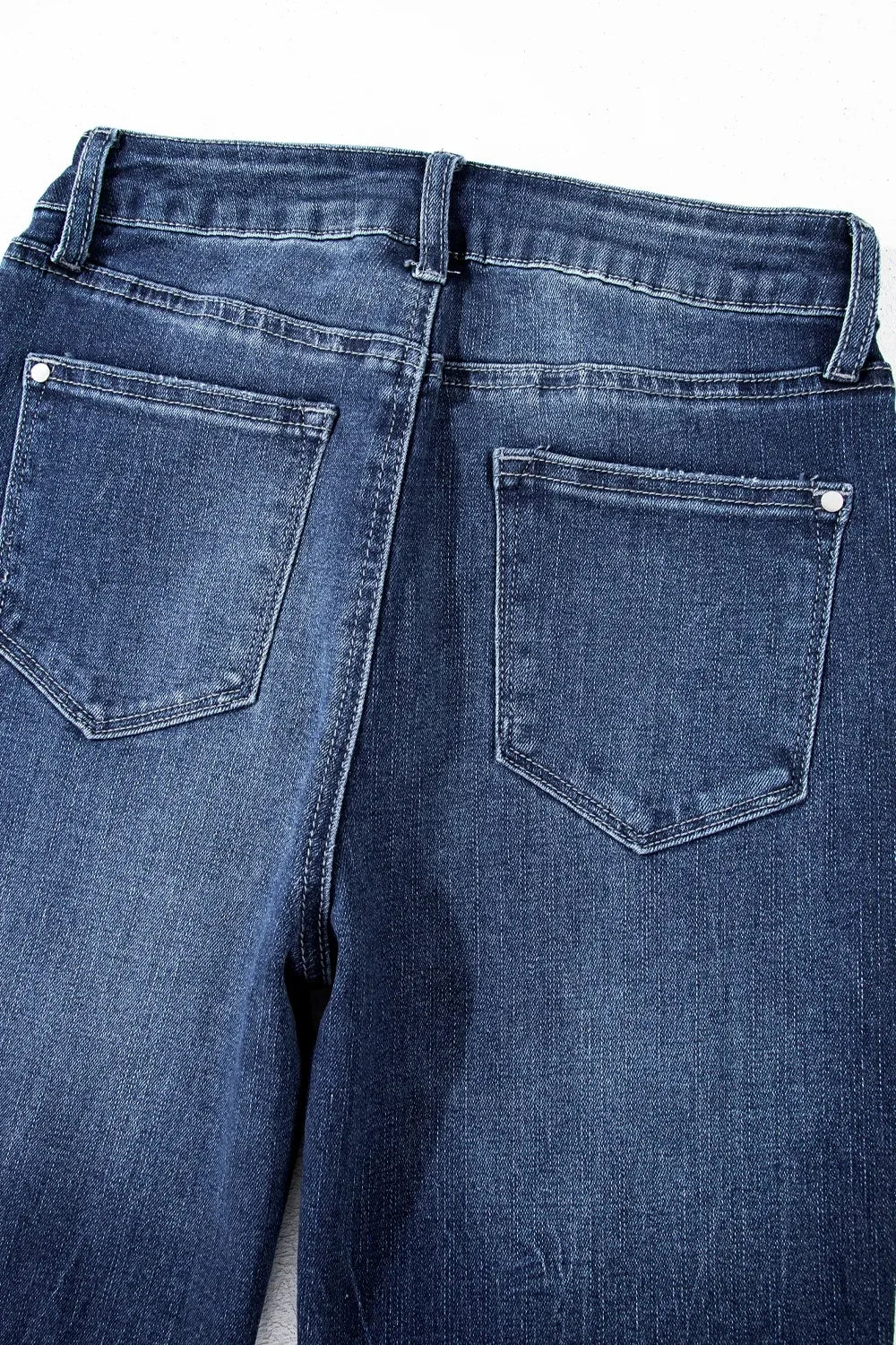 Coastal Mineral Wash High Waist Flared Jeans - Southern Shores Clothing