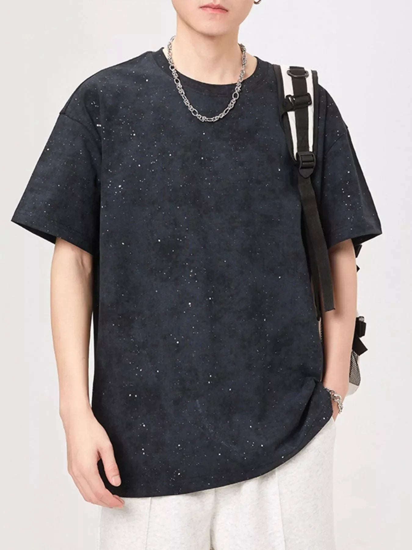 Plus Size Oversized Round Neck T Shirt Relaxed Fit - Southern Shores Clothing