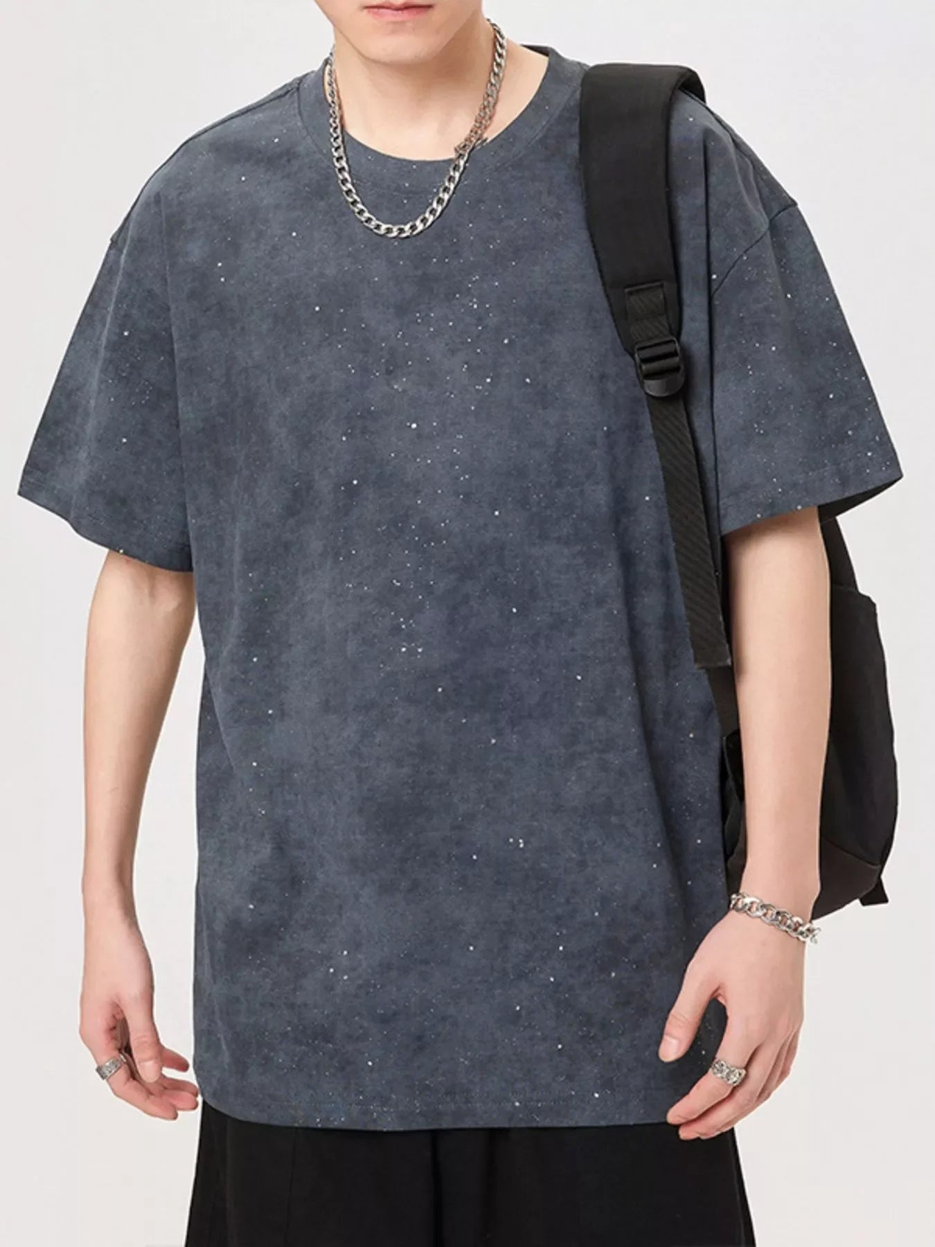 Plus Size Oversized Round Neck T Shirt Relaxed Fit - Southern Shores Clothing
