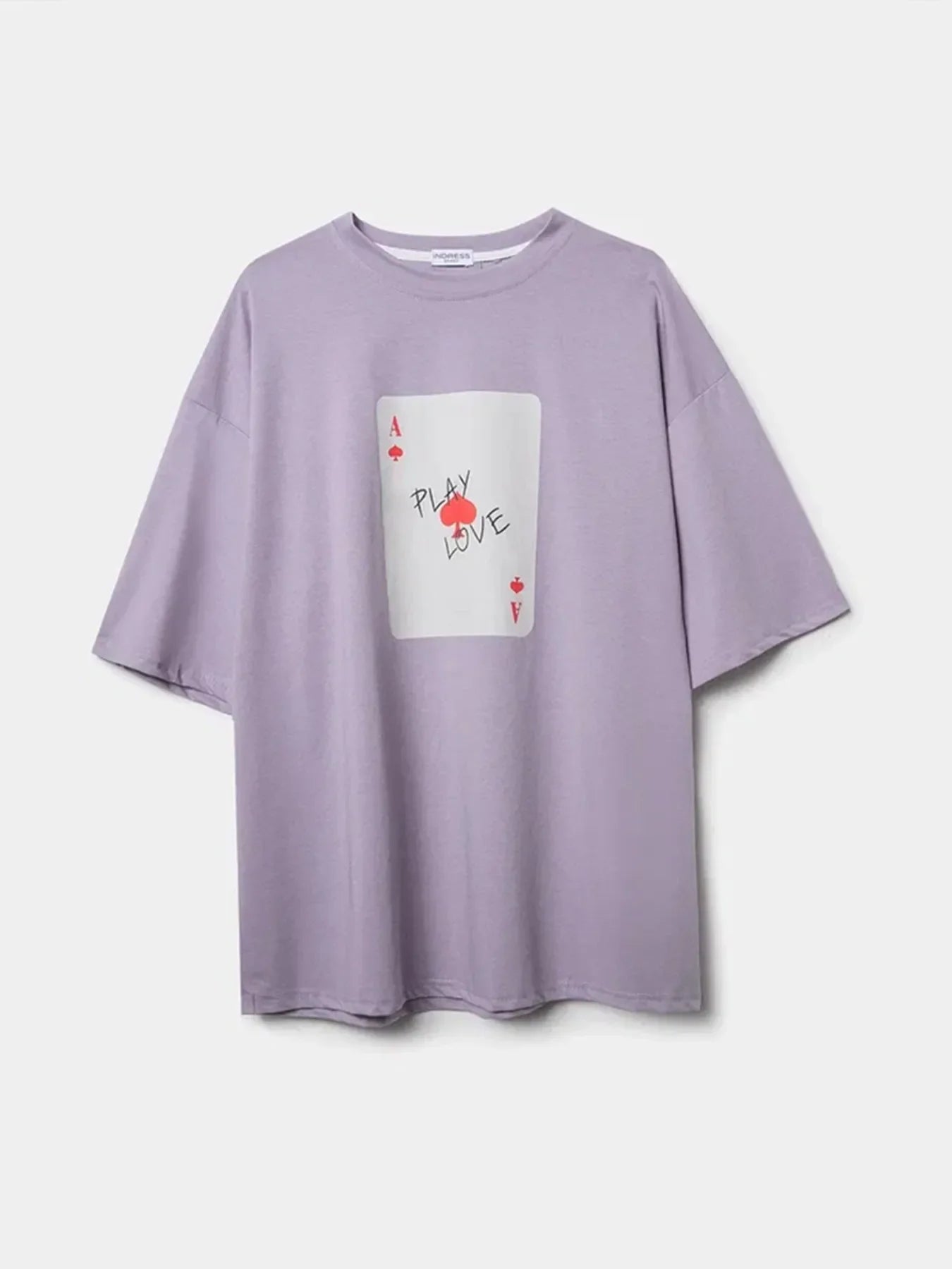 Oversized Round Neck Short Sleeve Tee With Relaxed Fit - Southern Shores Clothing