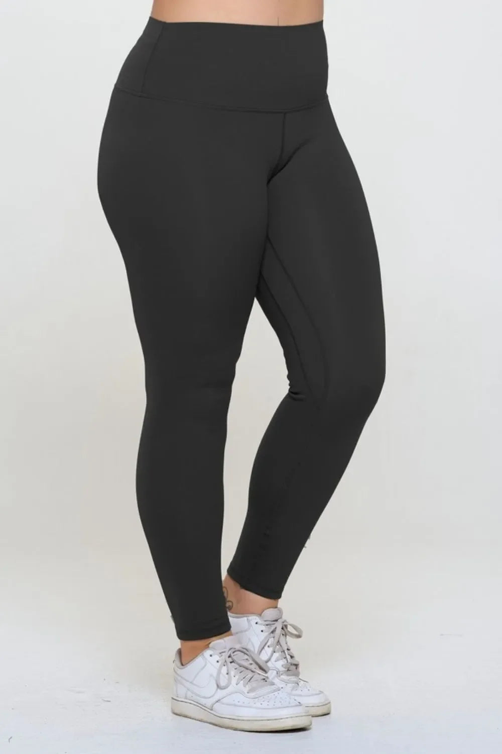 High Waisted Fleece Lined Leggings For Active Wear - Southern Shores Clothing