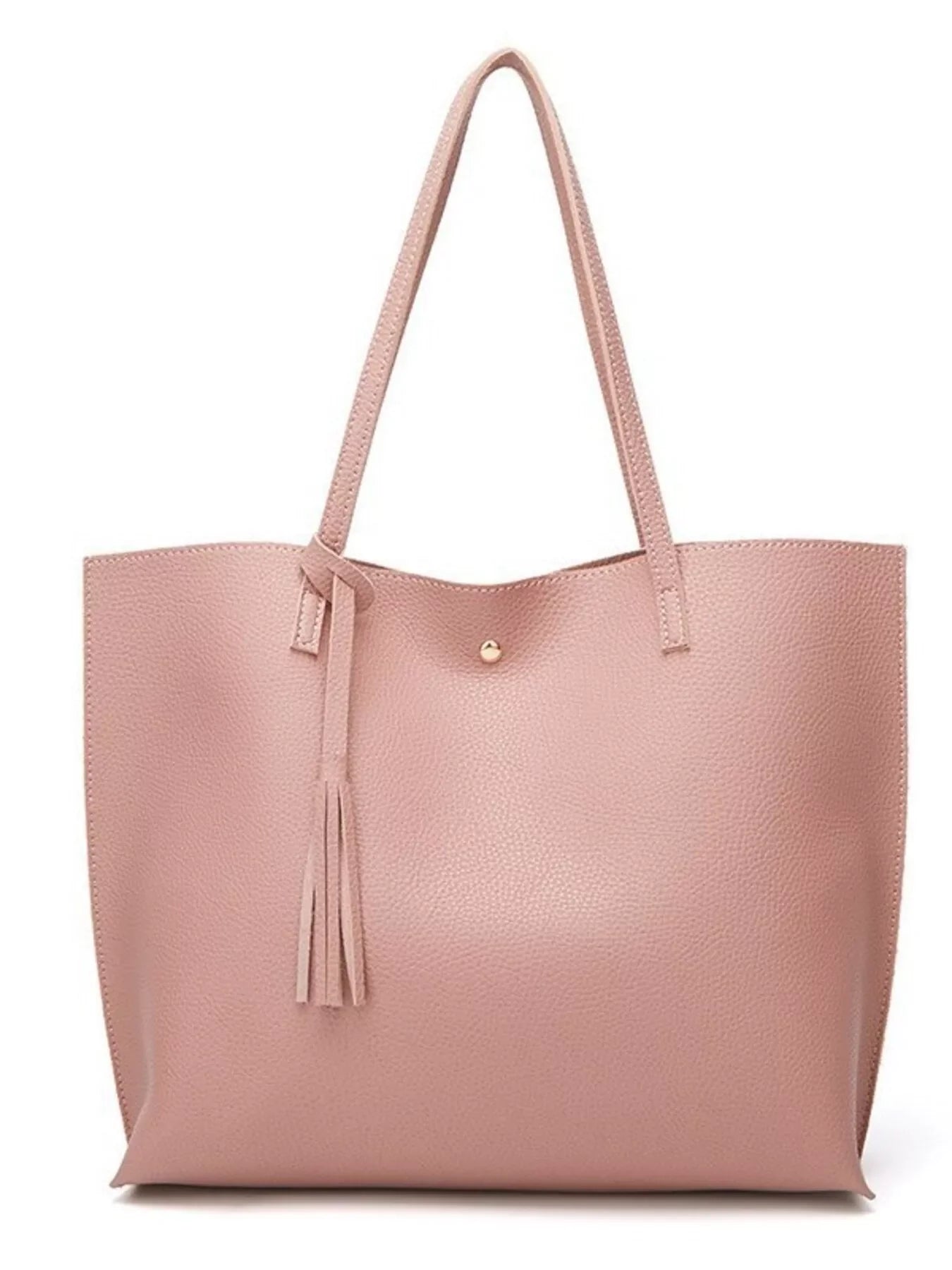 Tote Bag With Tassel And Interior Pockets - Southern Shores Clothing