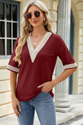V-Neck Half Sleeve T-Shirt - Southern Shores Clothing