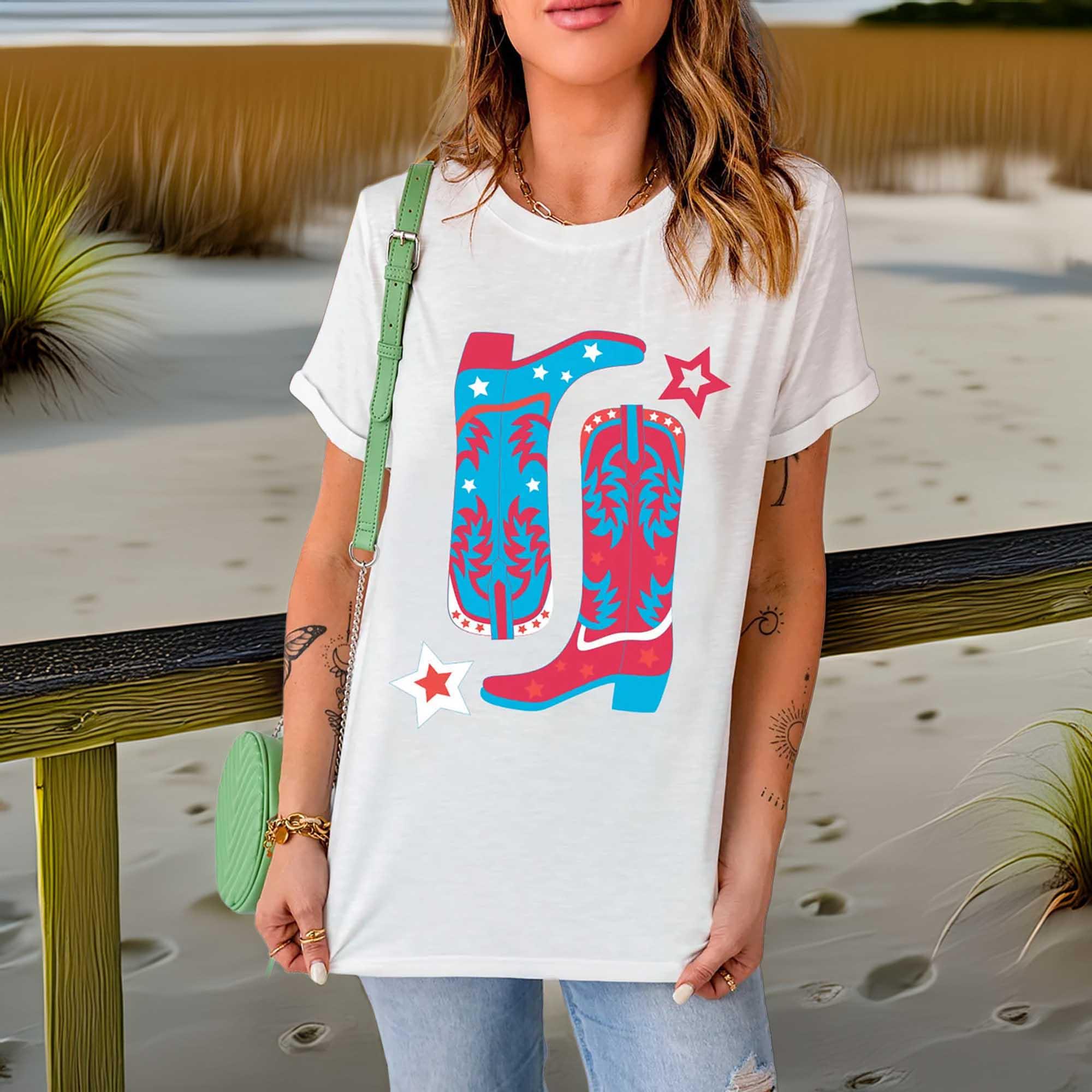 Round Neck Short Sleeve T Shirt With Lightweight Comfort - Southern Shores Clothing