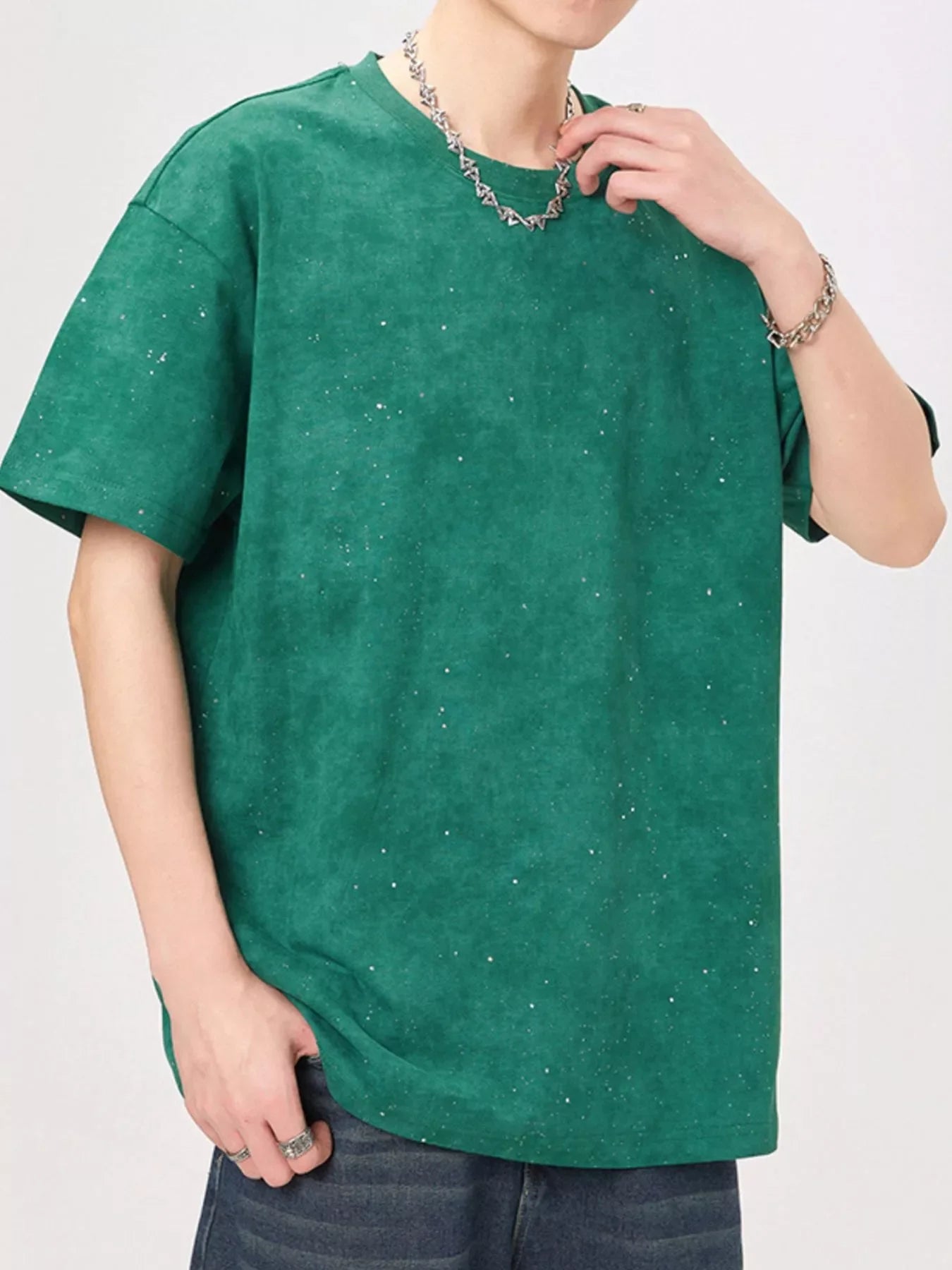 Plus Size Oversized Round Neck T Shirt Relaxed Fit - Southern Shores Clothing