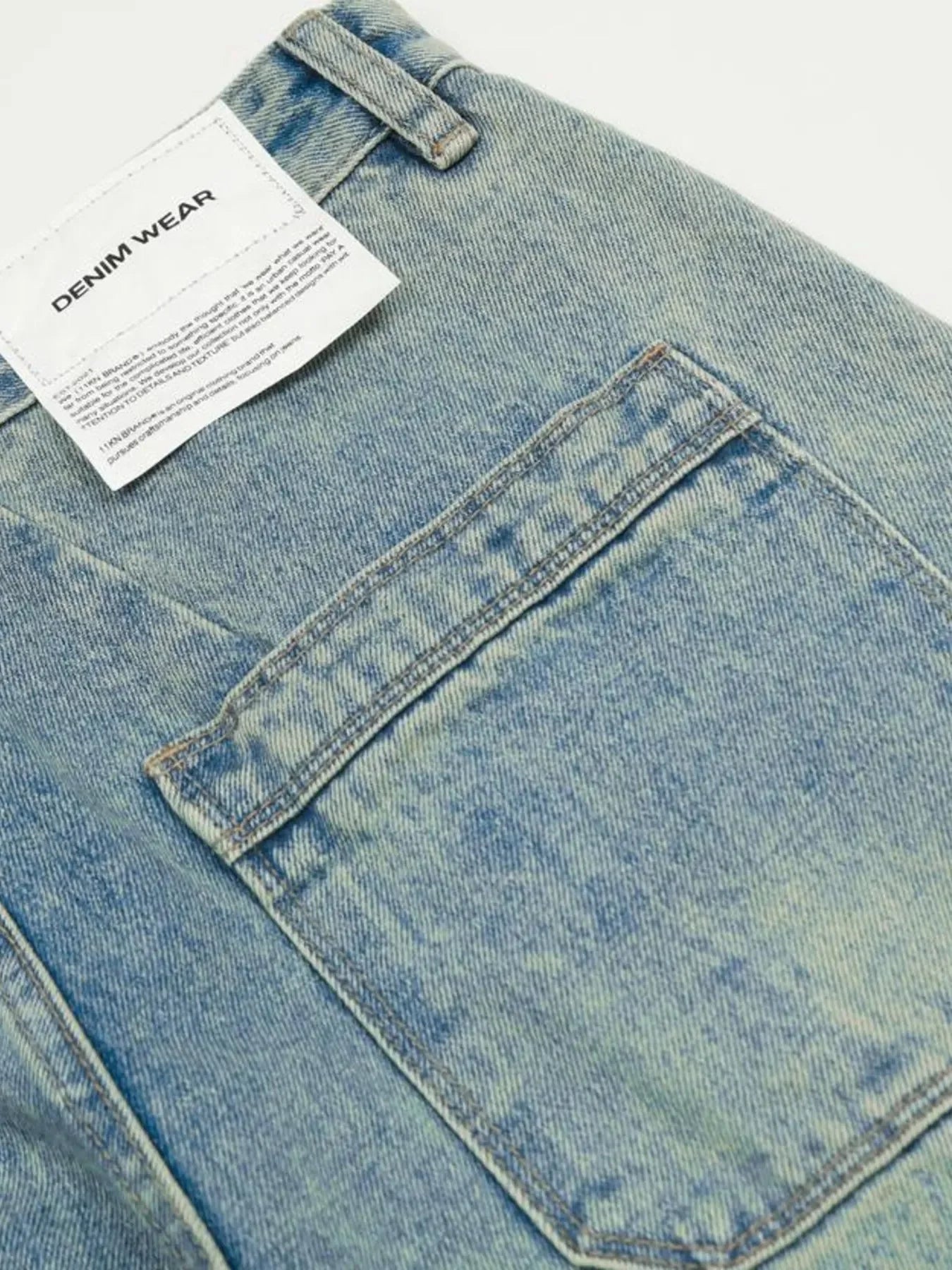 Relaxed Fit Stretch Wide Leg Denim Jeans - Southern Shores Clothing