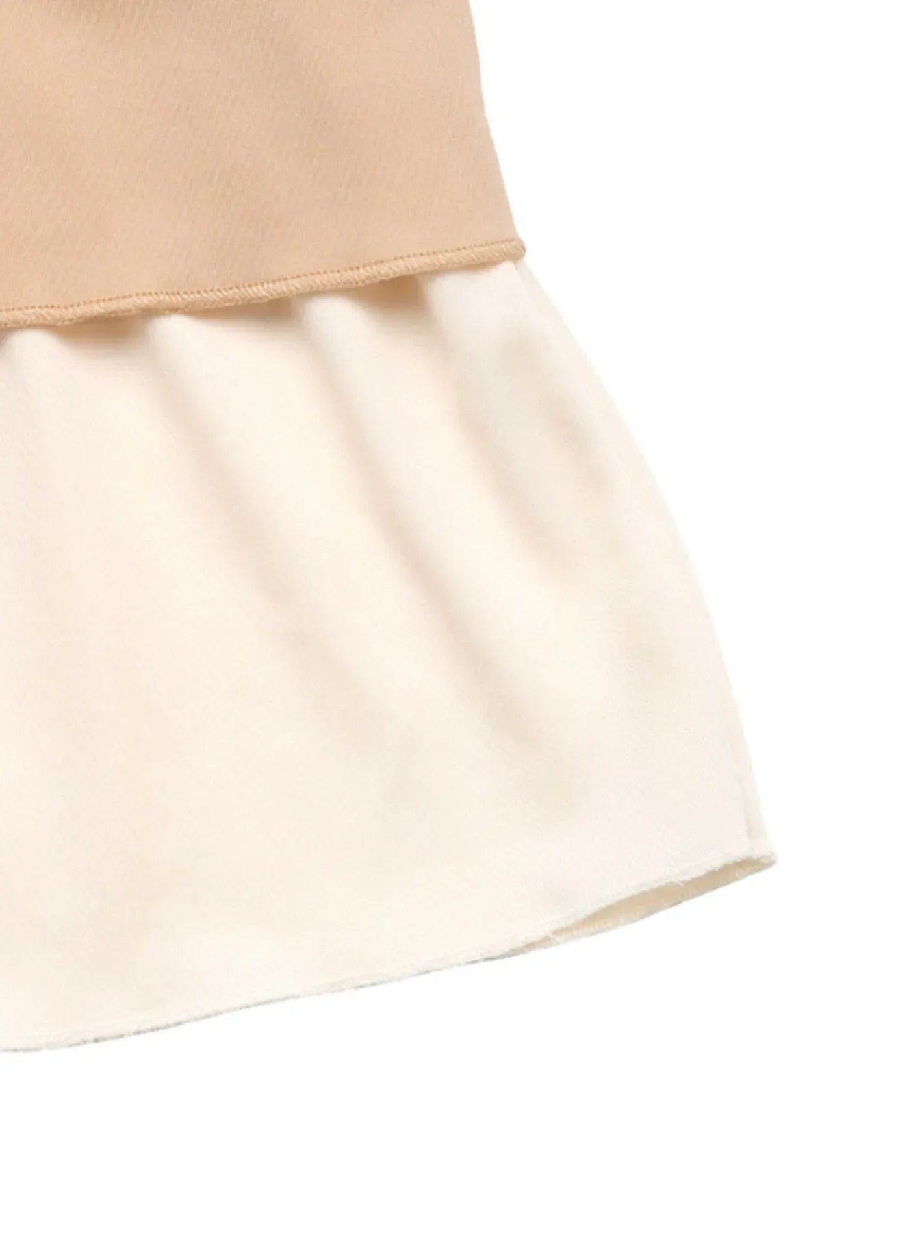 Versatile Layered Midi Skirt With Contrast Hem - Southern Shores Clothing
