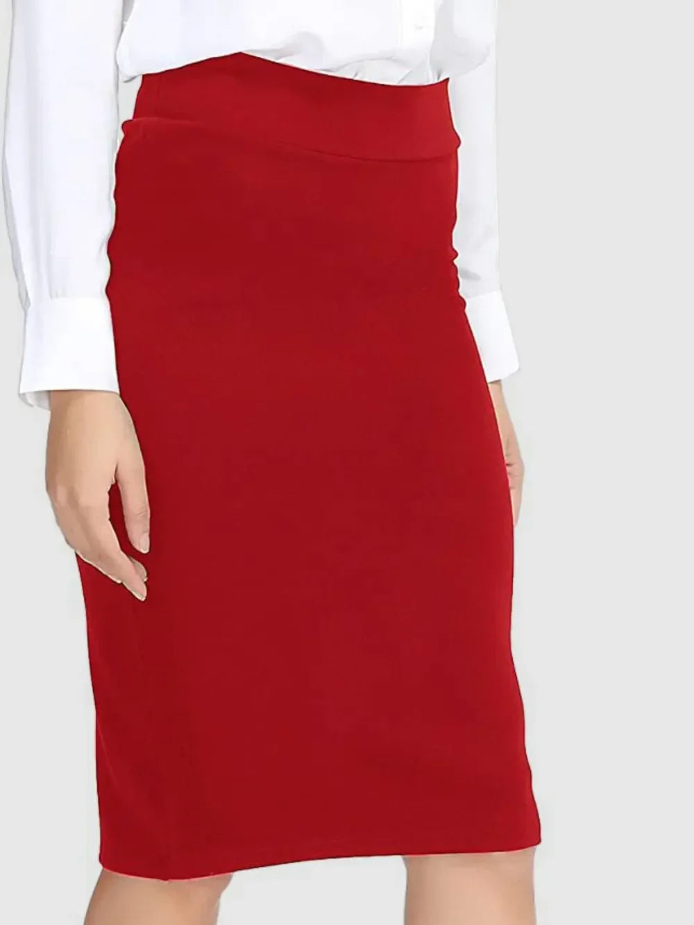 High Waist Wrap Skirt Casual Everyday Style - Southern Shores Clothing