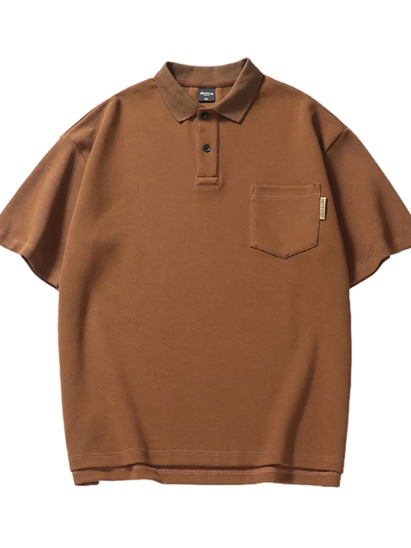 Plus Size Button Detail Polo Shirt With Casual Fit - Southern Shores Clothing