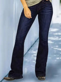 Coastal Flare Denim Jeans Plus Size With Pockets - Southern Shores Clothing
