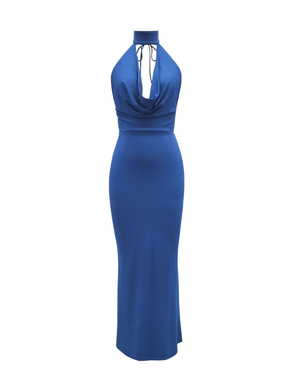 Elegant Backless Lace Up Sleeveless Maxi Dress - Southern Shores Clothing
