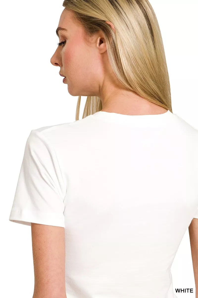 American Flag Graphic Tee