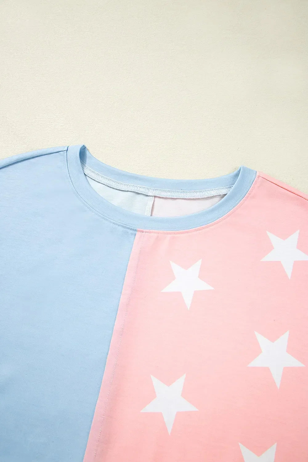 Patriotic Star Block Stretch T Shirt Casual Wear - Southern Shores Clothing