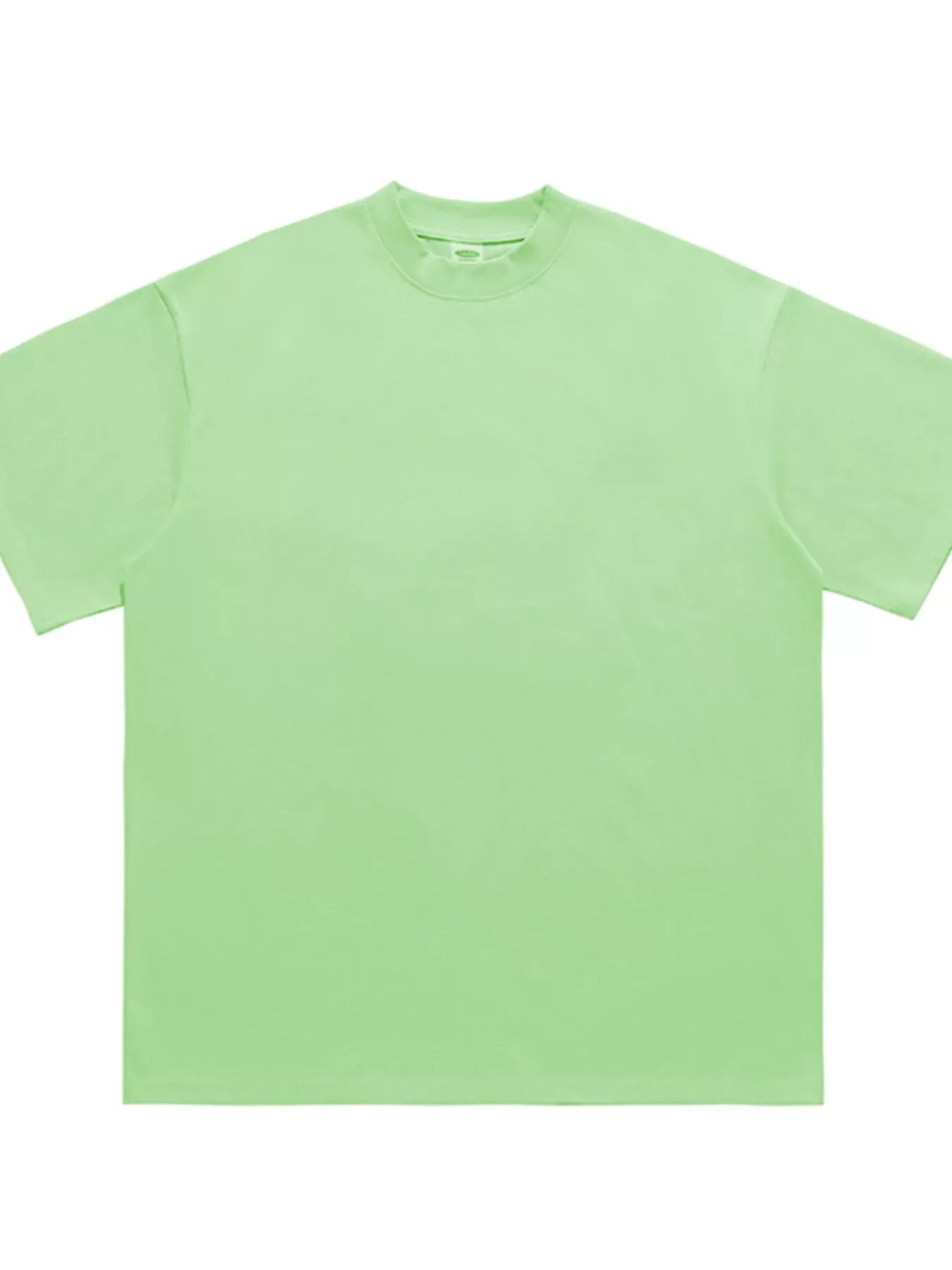 Oversized Crew Neck T Shirt Cotton Polyester Blend - Southern Shores Clothing