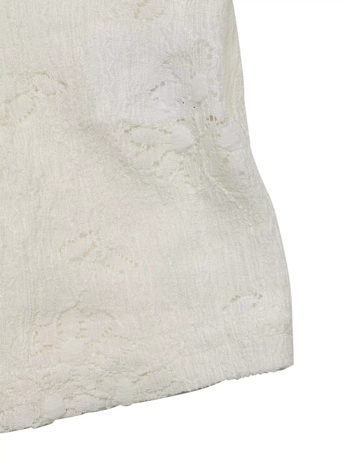 Lace Tie-Front Cami Top With Delicate Hem Detail And Bow - Southern Shores Clothing