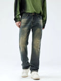 Relaxed Fit Stretch Jeans Washed Denim Casual - Southern Shores Clothing