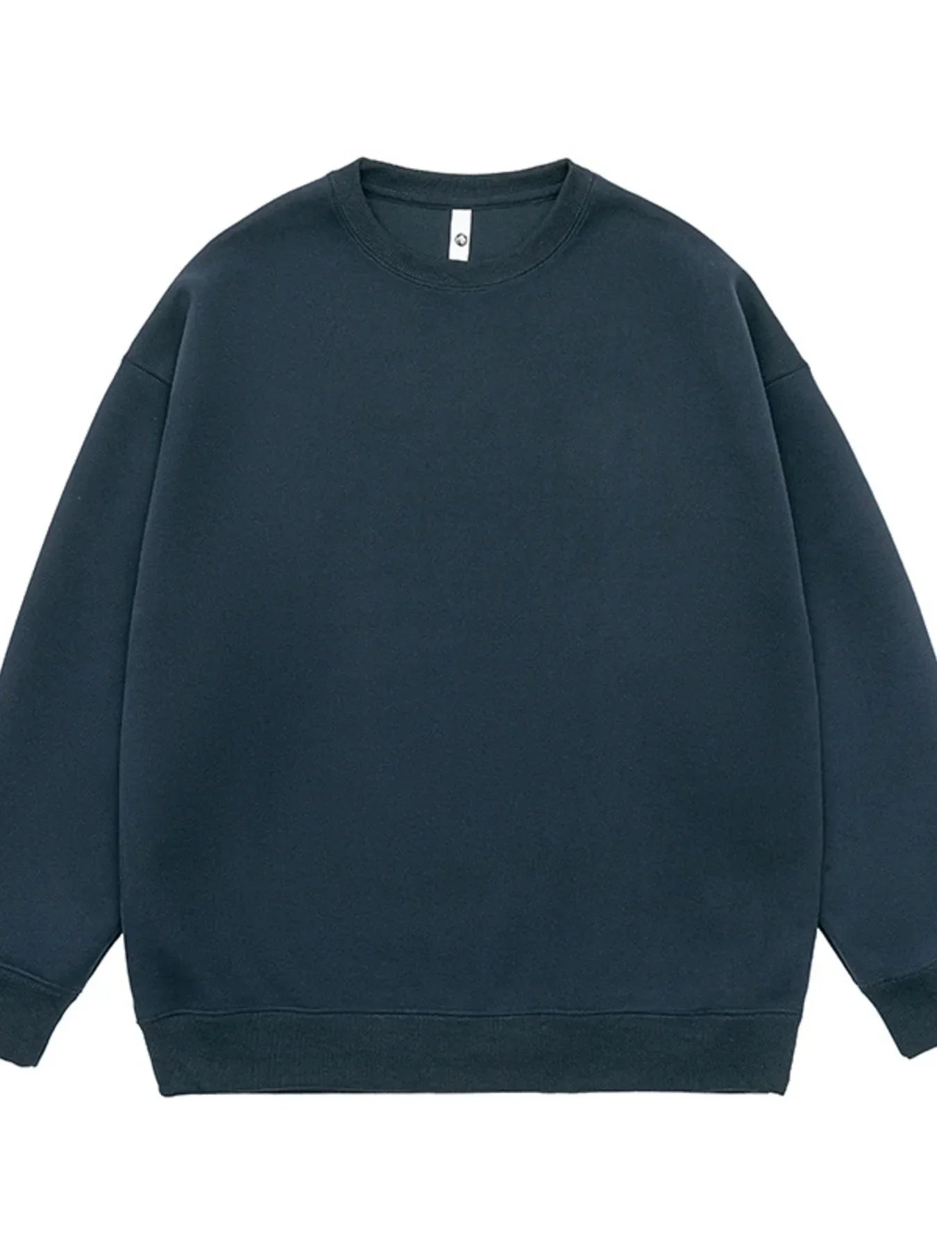 Oversized Plus Size Cotton Spandex Round Neck Sweatshirt - Southern Shores Clothing