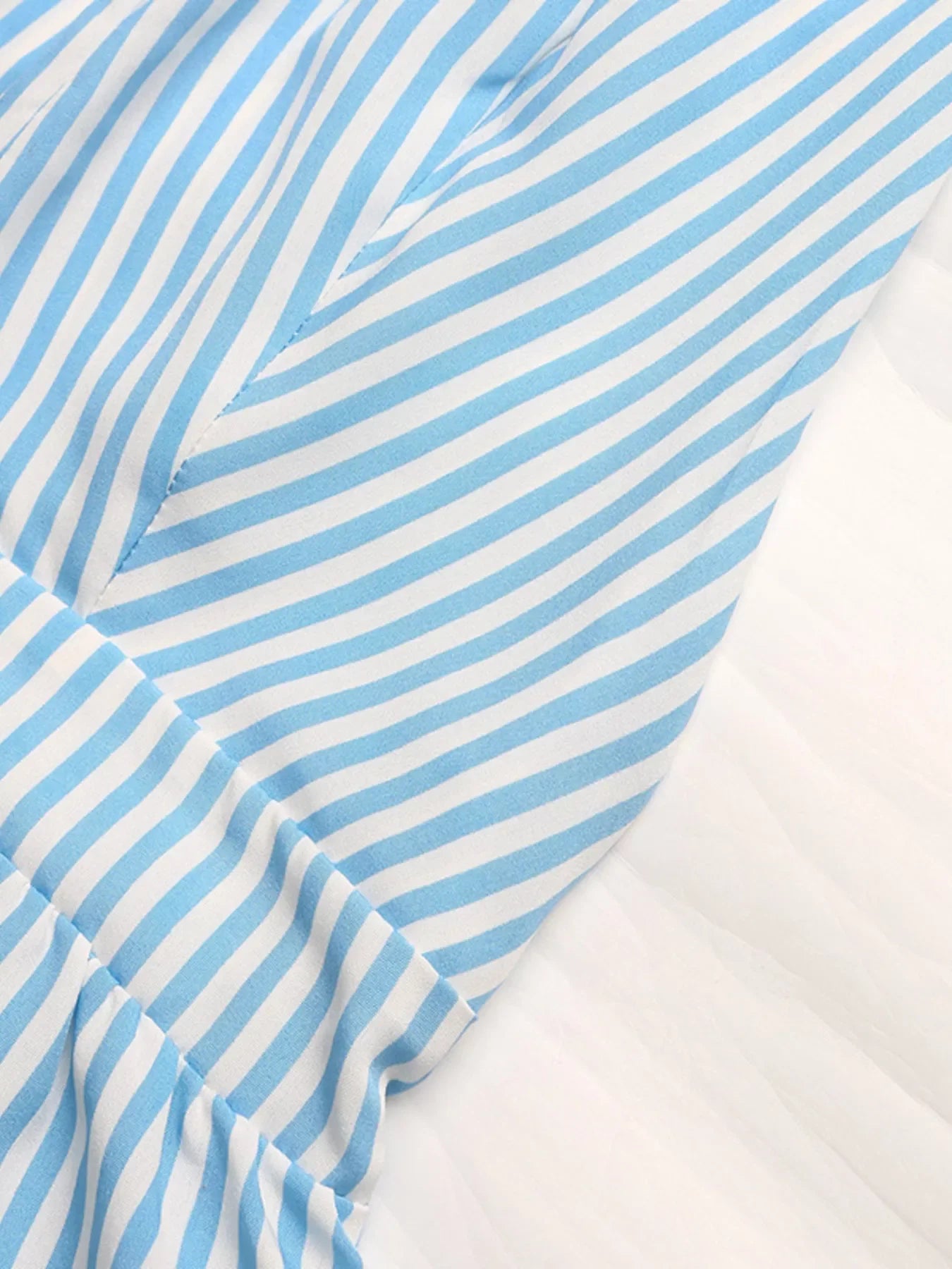 Crisscross Back Striped Romper Machine Washable - Southern Shores Clothing