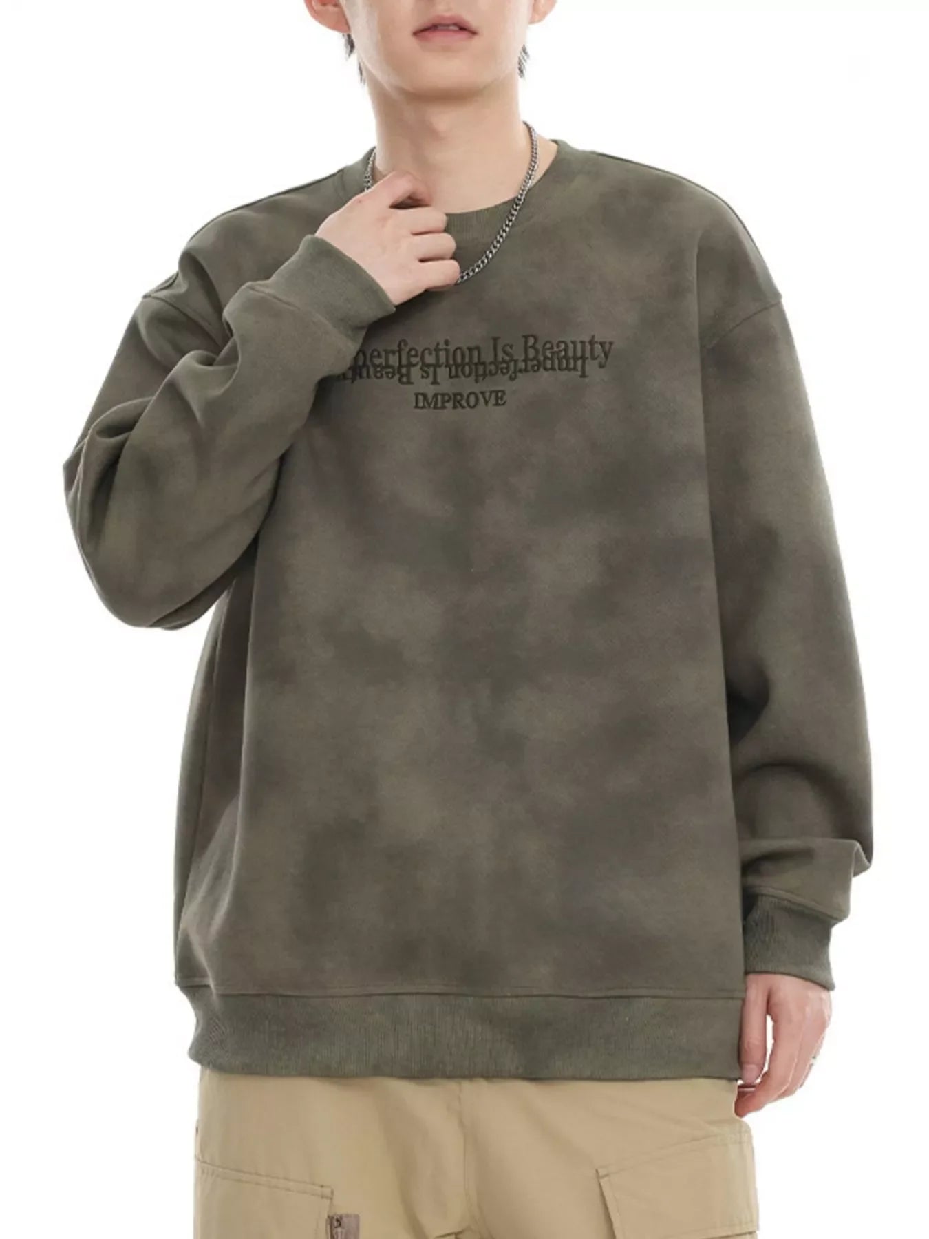 Plus Size Long Sleeve Letter Sweatshirt Coastal Style - Southern Shores Clothing