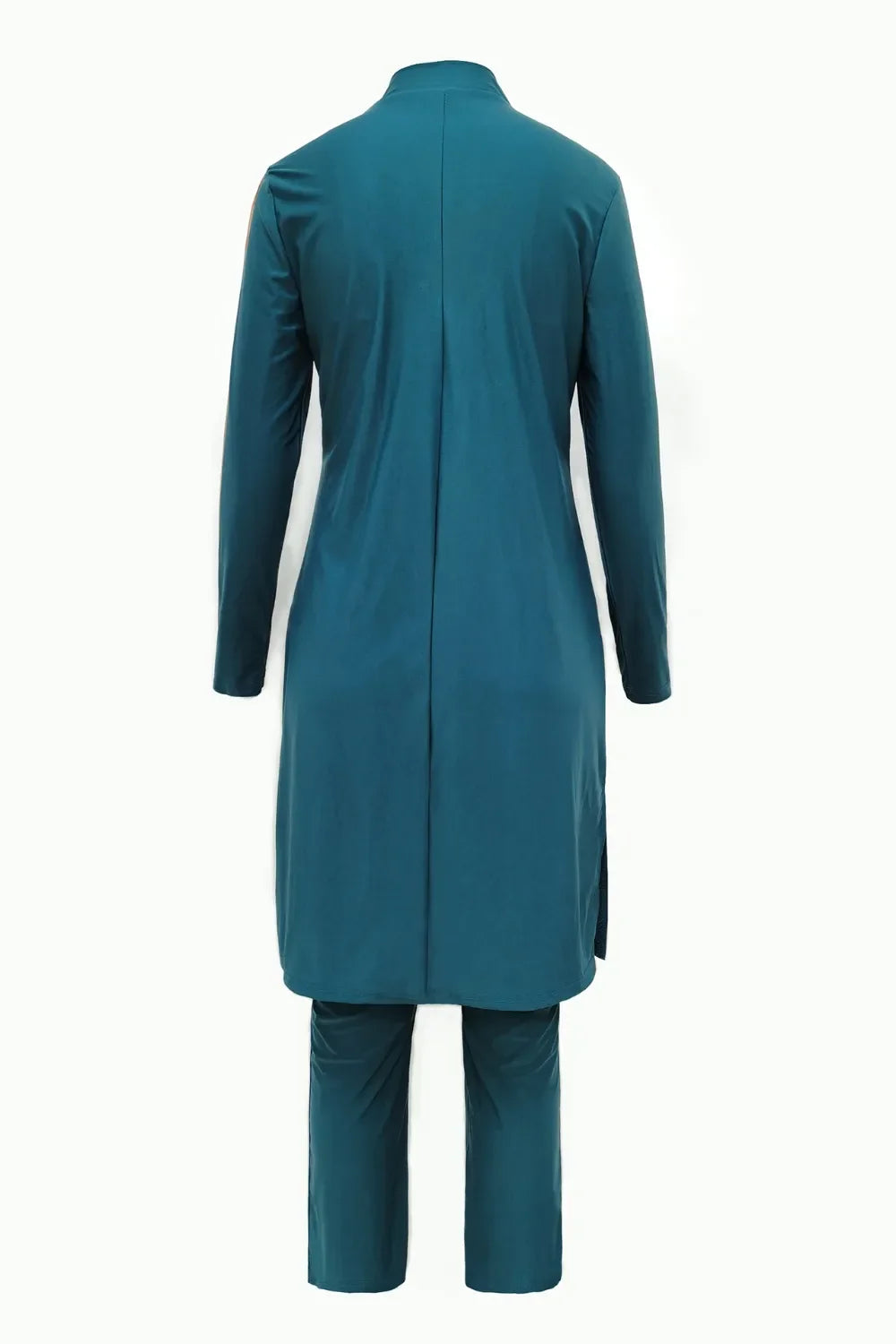 Three Piece Cap Quarter Zip Top And Pants Swim Set For Travel - Southern Shores Clothing