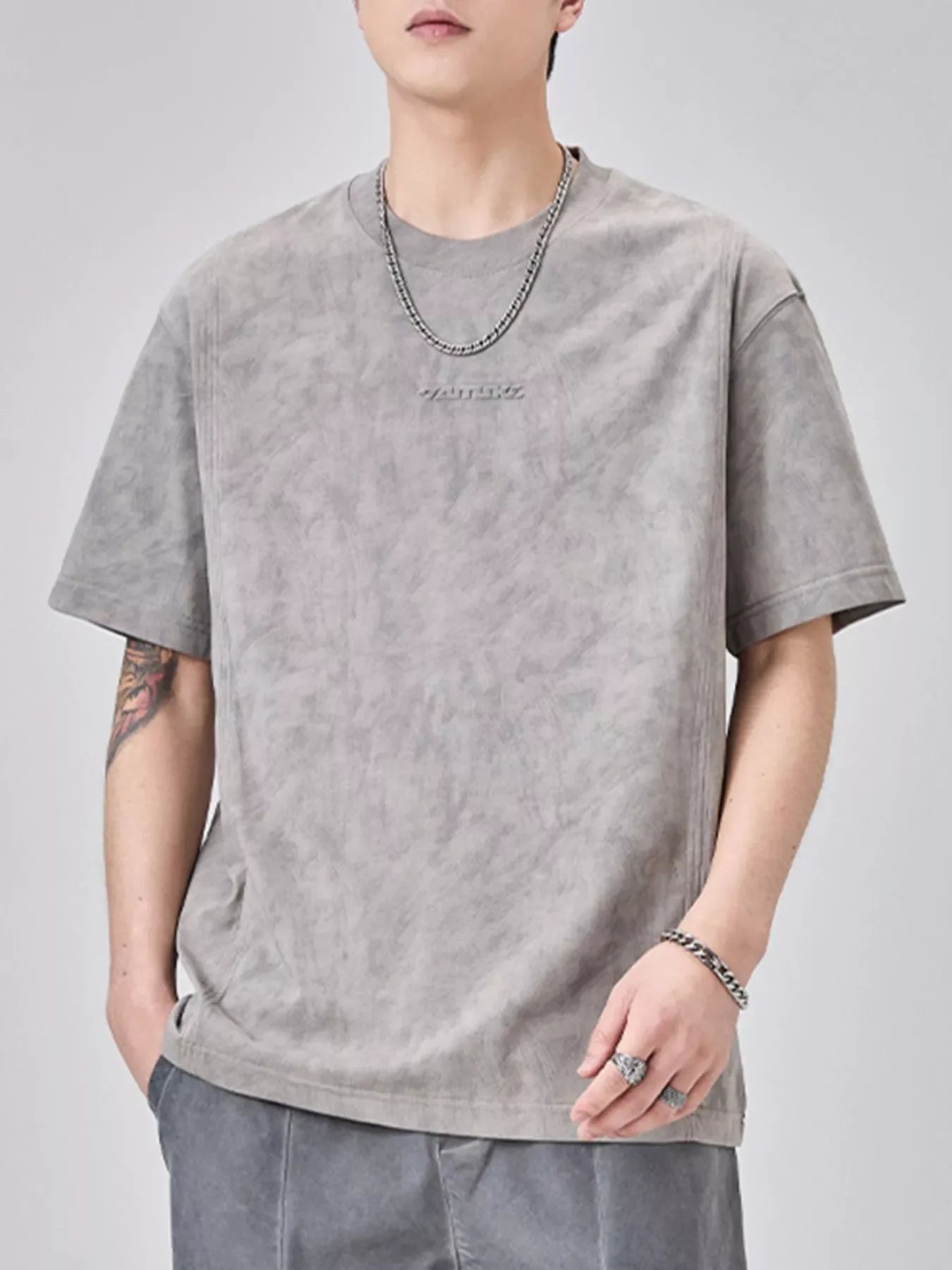 Plus Size Oversized Round Neck Short Sleeve T Shirt - Southern Shores Clothing