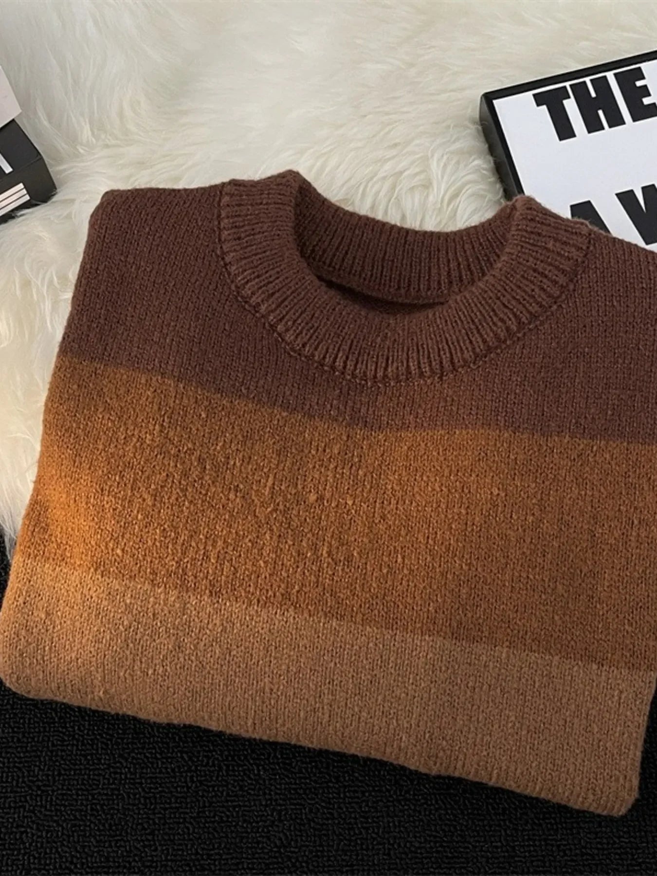 Plus Size Striped Knit Pullover Coastal Style - Southern Shores Clothing