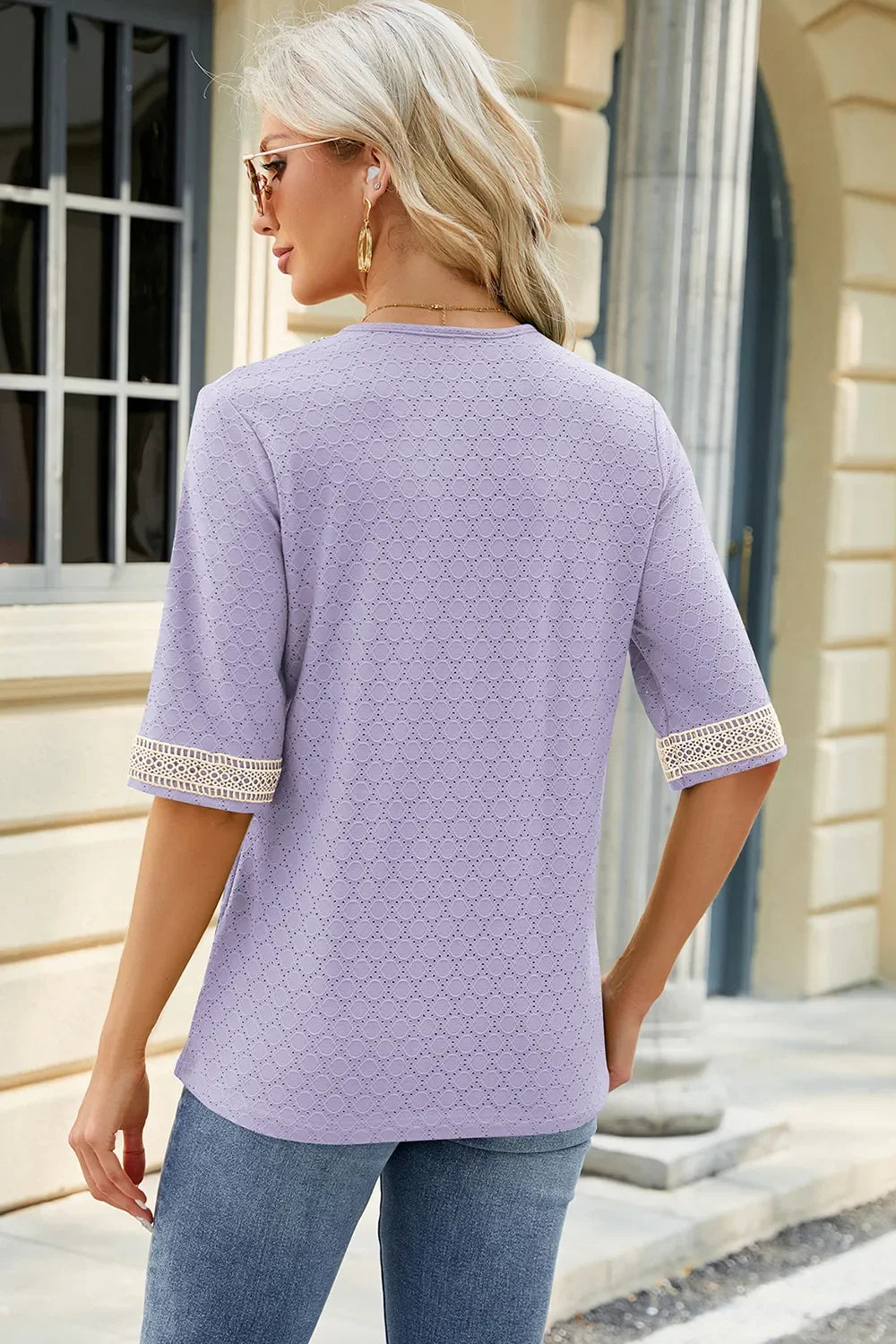 V-Neck Half Sleeve T-Shirt - Southern Shores Clothing