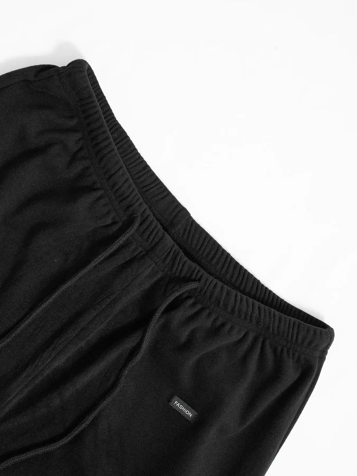Relaxed Fit Drawstring Polyester Pants With Adjustable Waist - Southern Shores Clothing