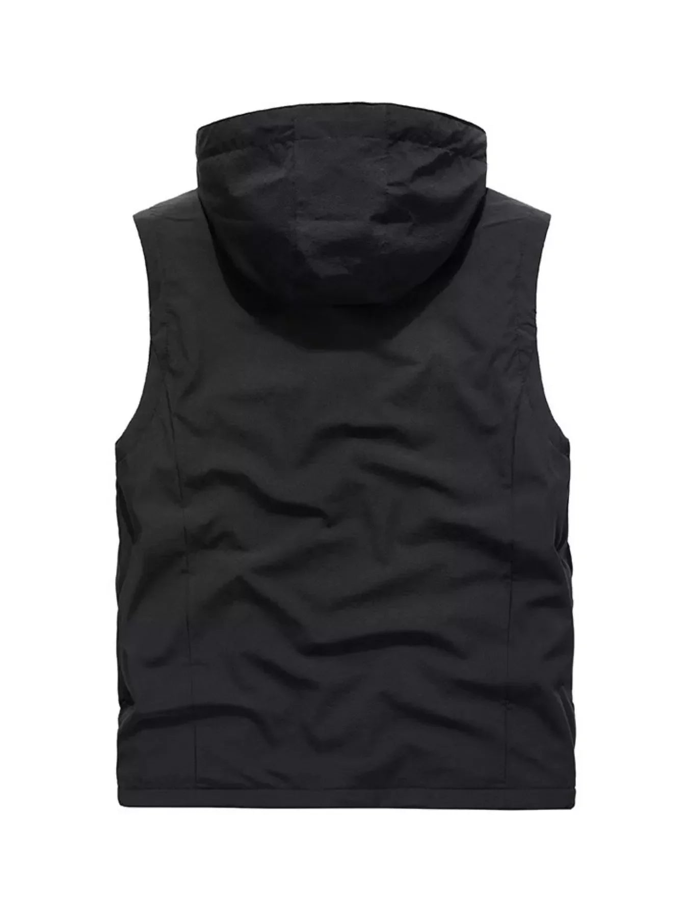 Coastal Plus Size Hooded Zip Vest With Stretch - Southern Shores Clothing