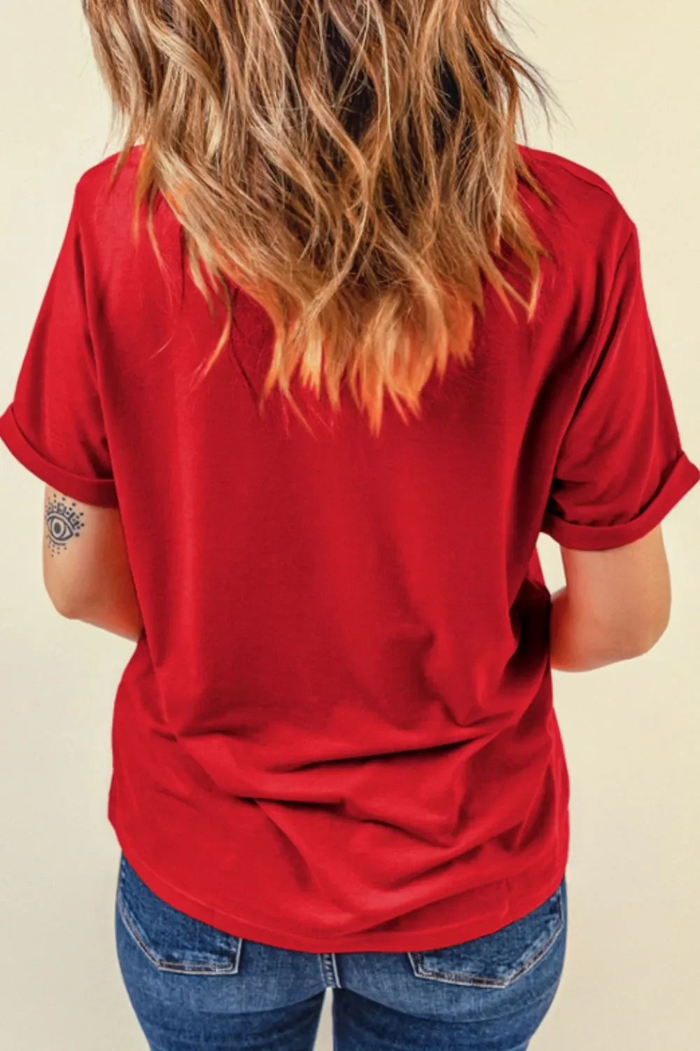 Casual Round Neck Short Sleeve T Shirt With Stretch Fabric - Southern Shores Clothing